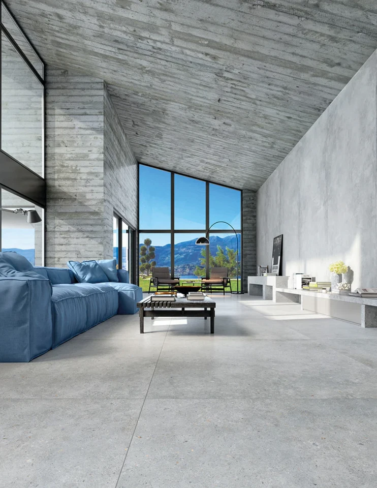 48"x48" Cementi- Gris Matte Finish Porcelain Large Format Tile - Image 3 of 4