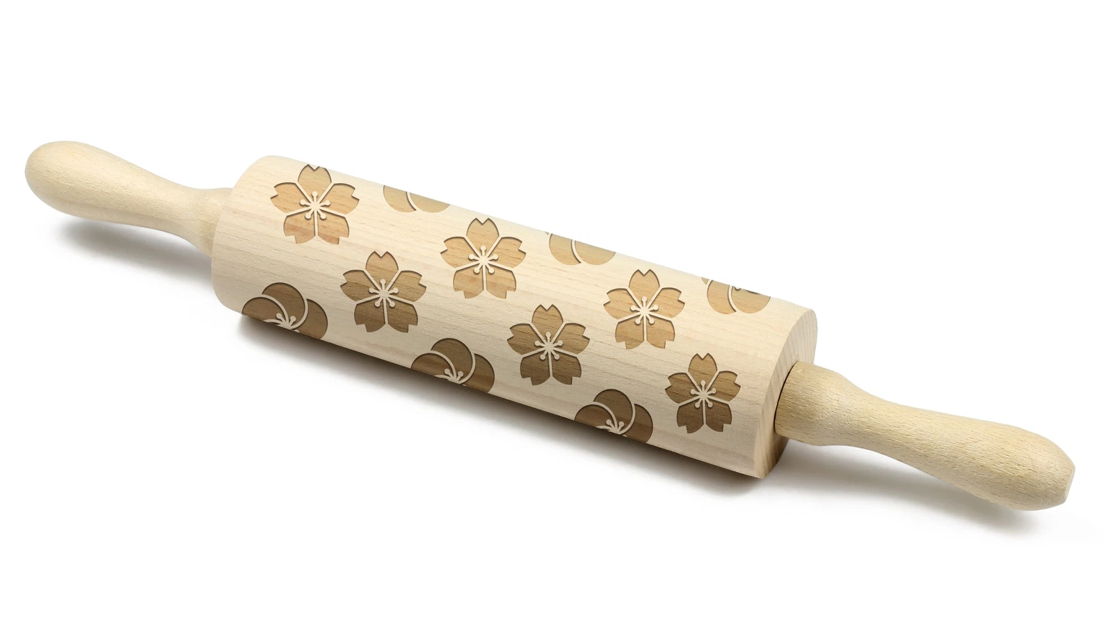 Flowers 2 Rolling Pin Art-Dog