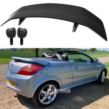 For Vauxhall Tigra Convertible Gloss Black 46" Rear Trunk Spoiler GT Racing Wing