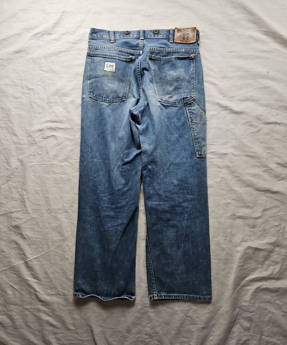 Lee Boss Of The Road 88 Jeans 60s Denim Vintage Loggers USA Lee Boss Of The Road 88 Jeans 60s Denim Vintage Loggers USA