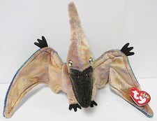 TY Beanie Baby "Swoop" Pterodactyl Brand New Pristine Fabric  Tags MINT PERFECT