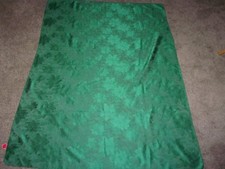 poinsettia tablecloth green Christmas Make the Season Bright 70" x 50" Kohl's