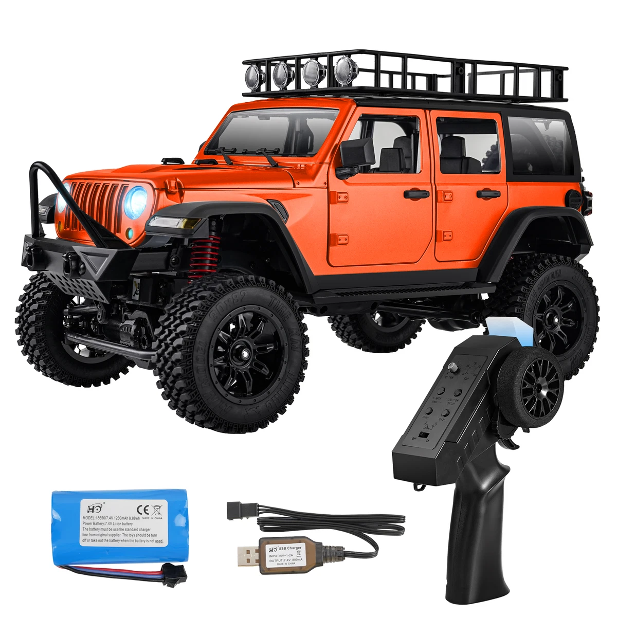 Off-Road Orange 1:12 Hobby RC Car, Truck & Motorcycle Models