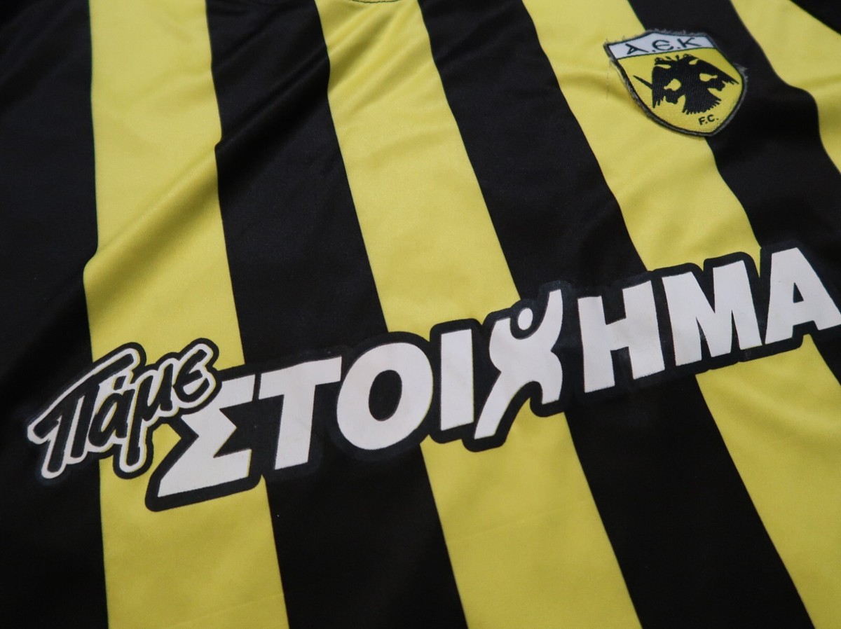 Maillot AEK Athènes Mantalos #20 - Homme Taille S, Occasion, Sponsor Etoixhma