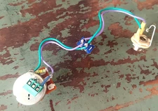 One Pickup Harness Solderless Metal/Thrash Vol/Tone Bypass 500k & Kill Switch 