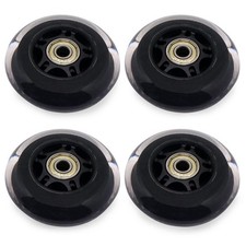 Inline Skate Wheels With Bearings, 3 Inch Roller Blade 76mm Outdoor and Indoo...