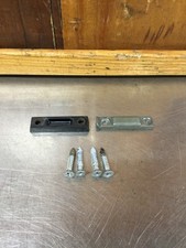 Mg Mgb 1974-80 Original Side Mirror Mounting Plates X2. For Parts. Kmg1739