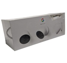 Google Nest Cam 3-Pack, Outdoor or Indoor, Battery G3AL9 Snow "New in Worn Box