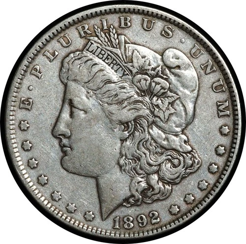 1892-P Morgan Dollar XF