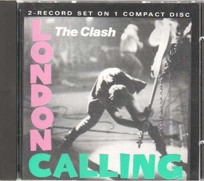Clash London Calling CD Europe Cbs 2 Schallplatten auf 1 CD Ausgabe CBS4601142