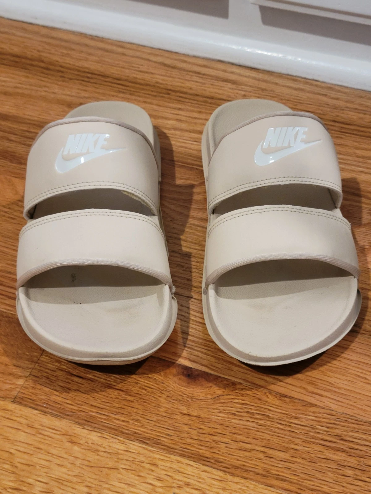 Sandali Nike Offcourt Duo Slides panna beige donna taglia 6