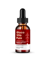 (1 Pack) Gluco Vita Pure Drops, GlucoVita Pure Blood Formula Support Drops 