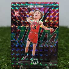 2024-25 Panini Mosaic - Jam Masters Matas Buzelis #17 Green Mosaic Prizm (RC)