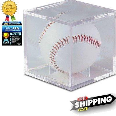 Baseball Clear Square UV Holder Packaging may vary