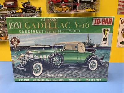 JO HAN 1931 CADILLAC CABRIOLET GC 431: 198 GOLD CUP SERIES MODEL