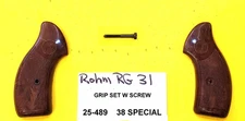 RG  ROHM  38 SPECIAL  Revolver Parts: Factory Grips with Screws 25-489
