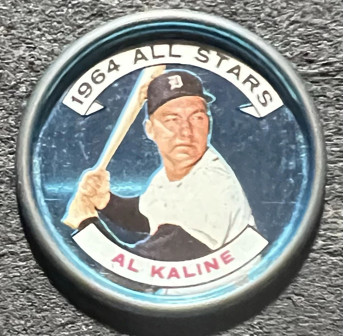 1964 TOPPS BASEBALL COIN - AL KALINE (DETROIT TIGERS) #129