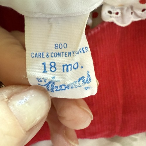 Zweiteilige 18 Monate Vintage Hose - Bild 8 von 9