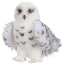 Douglas Wizard Snowy Owl Plush Stuffed Animal Toy 8" White Hedwig Child Cuddle