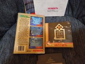 Vindicators Tengen Nintendo NES CIB Complete W/ Manual + Inserts + Poster