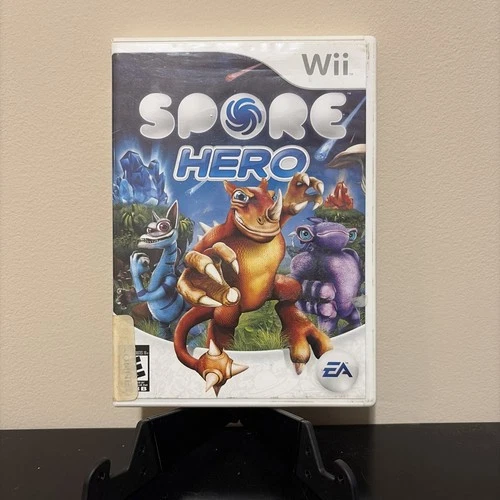 Spore Hero (Nintendo Wii, 2009) Very Used & Tested Also CIB