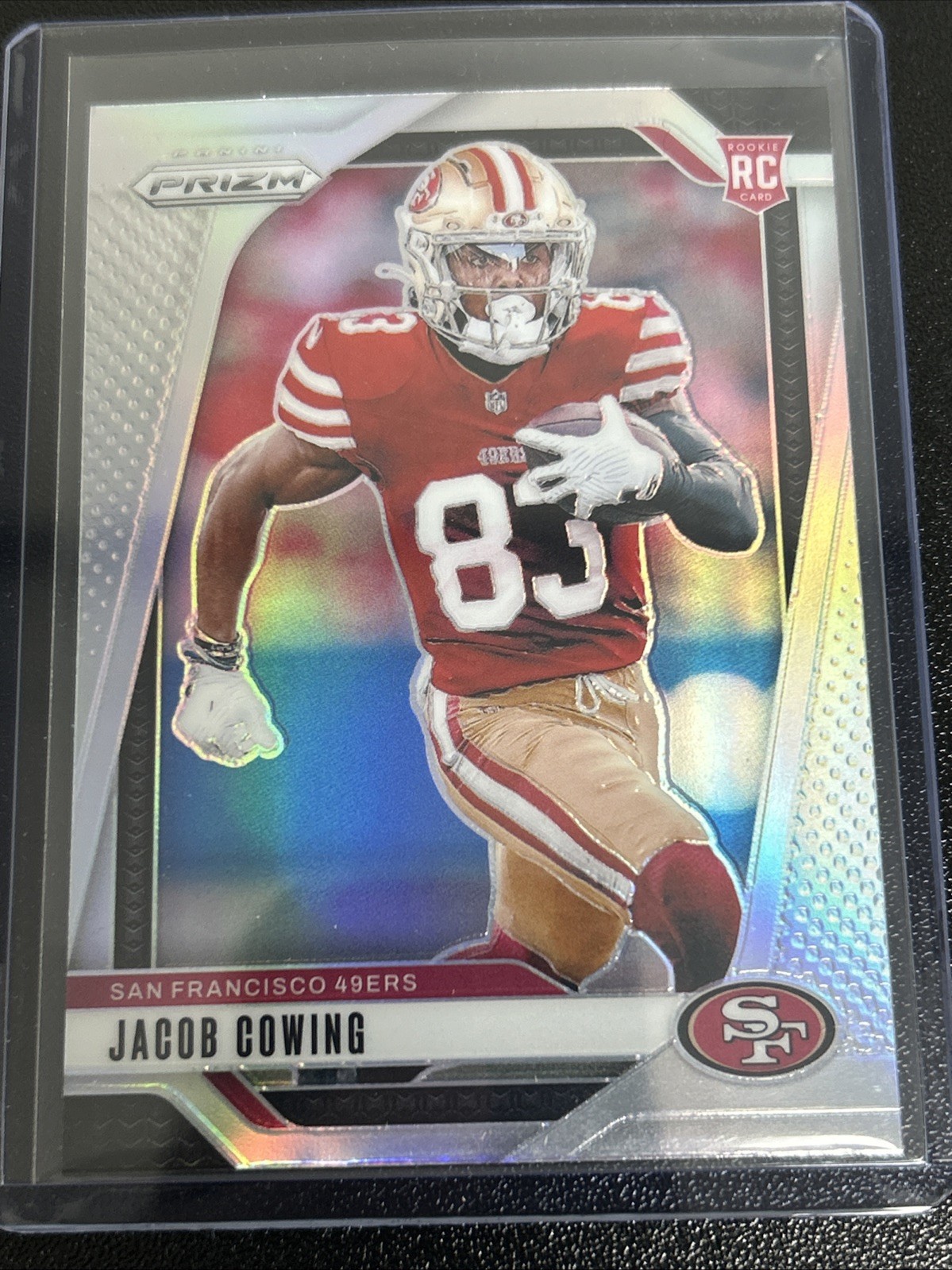 Jacob Cowing Panini Prizm #335 Silver
