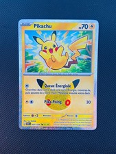 Carte Pokémon Pikachu 037/128 HOLO 30ans 15/30 30C Anniversaire NEUF 