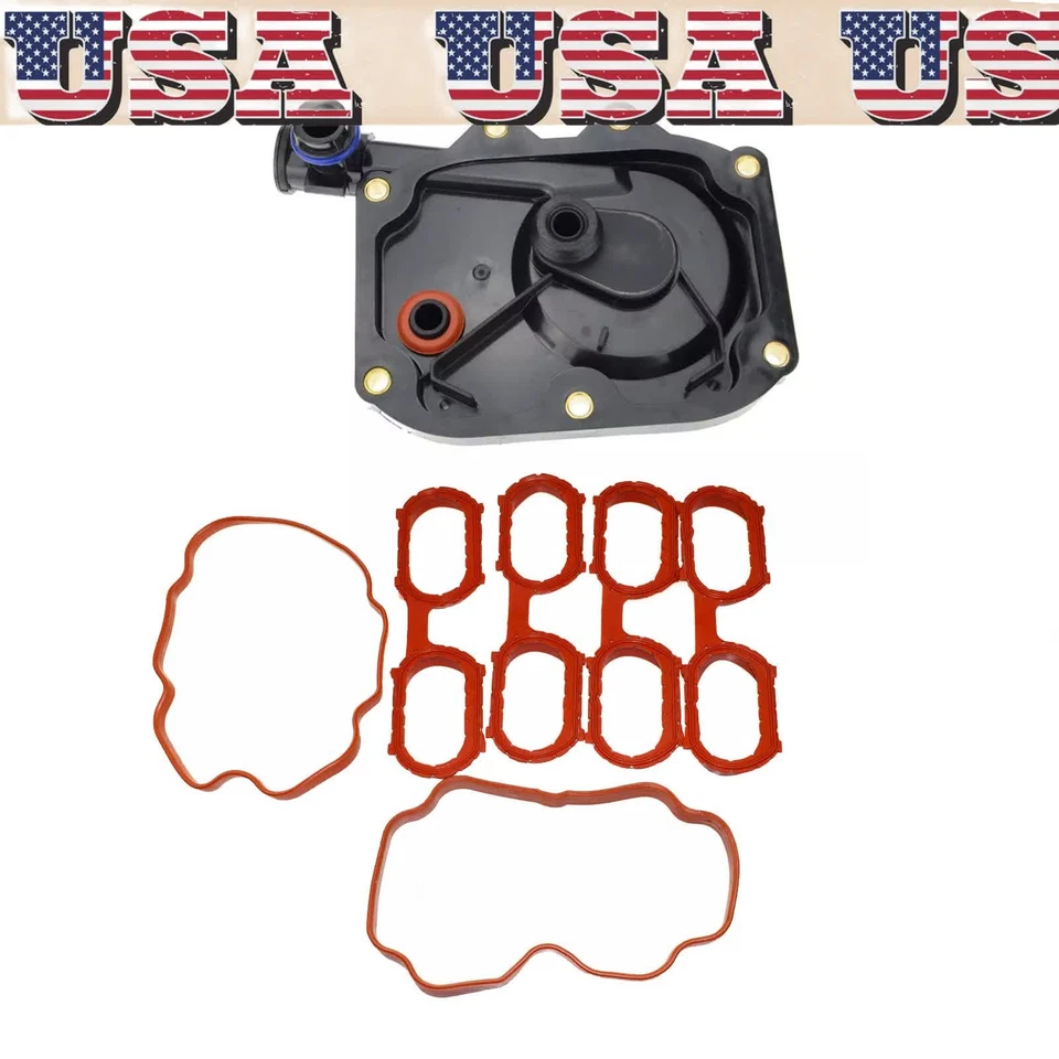 Válvula de ventilación de cárter PCV + Kit de junta para BMW E31 E38 E39 540i 740i 740iL 840ci EE. UU. Foto 4 de 4