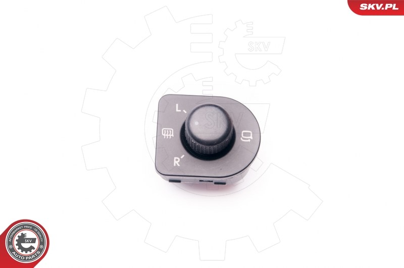 Driver side ESEN SKV 37SKV601 Switch, exterior rearview mirror adjustment for VW