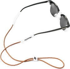 Leather Sunglasses Strap - Glasses Retainer Cord for Men or Women, Secure Chain