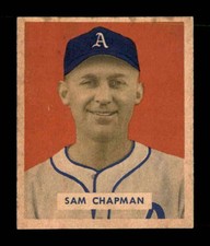 1949 Bowman #112 Sam Chapman   VGEX X3261750