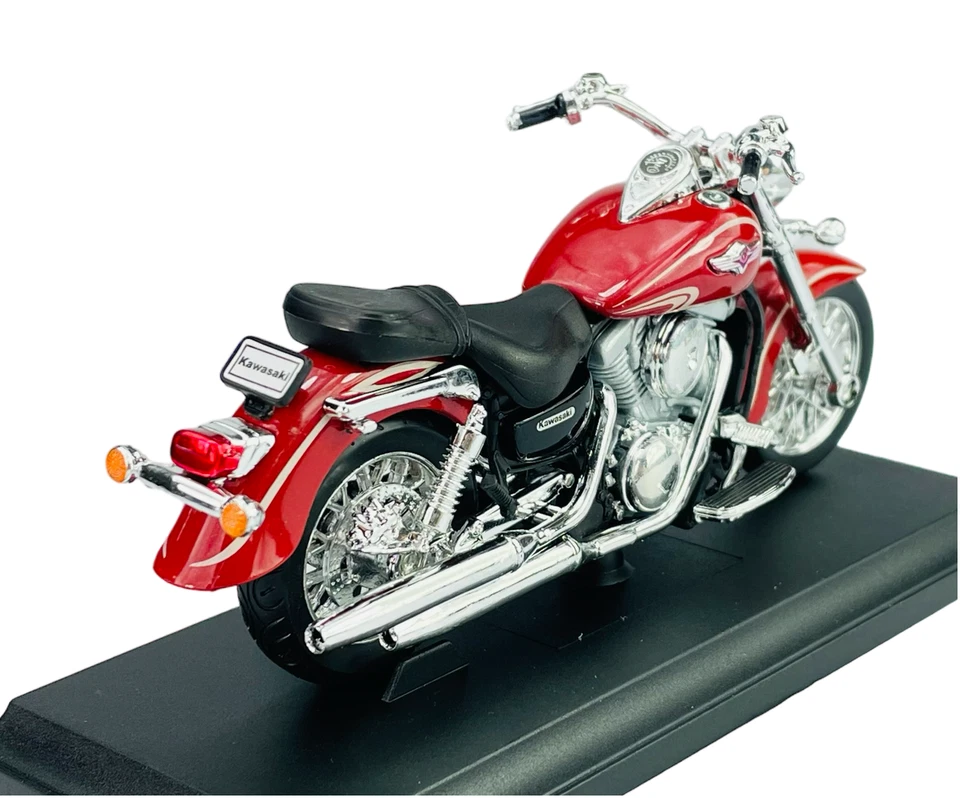 WELLY '02 KAWASAKI VULCAN 1500 CLASSIC 1:18 MOTORCYCLE DIE CAST MODEL NEW 1 - Image 3 of 4