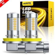 H11 H8 Led Fog Light Bulbs 4300k Golden Yellow Super Bright Drl High Power Lamps