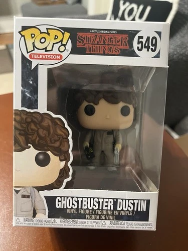 Funko Pop! Vinyl: Stranger Things - Dustin Henderson (Ghostbusters) #549