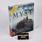 Myst (Mac CD-ROM) BIG Box CIB COMPLETE + Brady Guides Guide