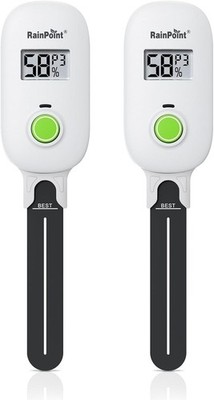 Smart Digital Wireless Plant Moisture Meter with Capacitive Probe for Indoor