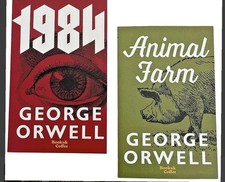 1984  & Animal Farm  (Set of 2 Books)  by  George Orwell -NEW