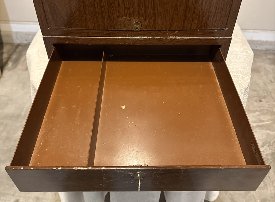 WERNICKE Gabinete de Acero 5 Estantes y Cajón Inferior de Almacenamiento con Llave Difícil de Encontrar Foto 3 de 4