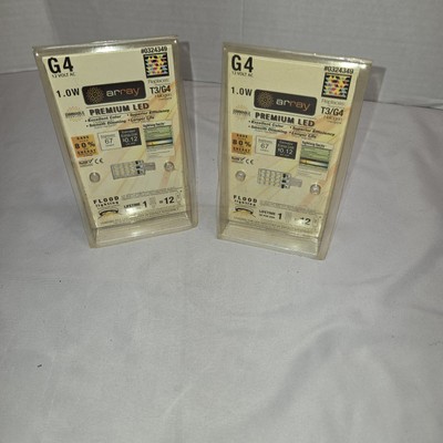 Array #0323782 T3/G4 Replacement Light 1.0 Watt New Lot Of 2