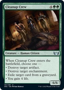 Cleanup Crew - 141 - Foil Streets of New Capenna (SNC)