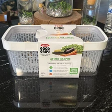 NEW OXO Good Grips Large GreenSaver 5qt Produce Keeper White & Green w/filter