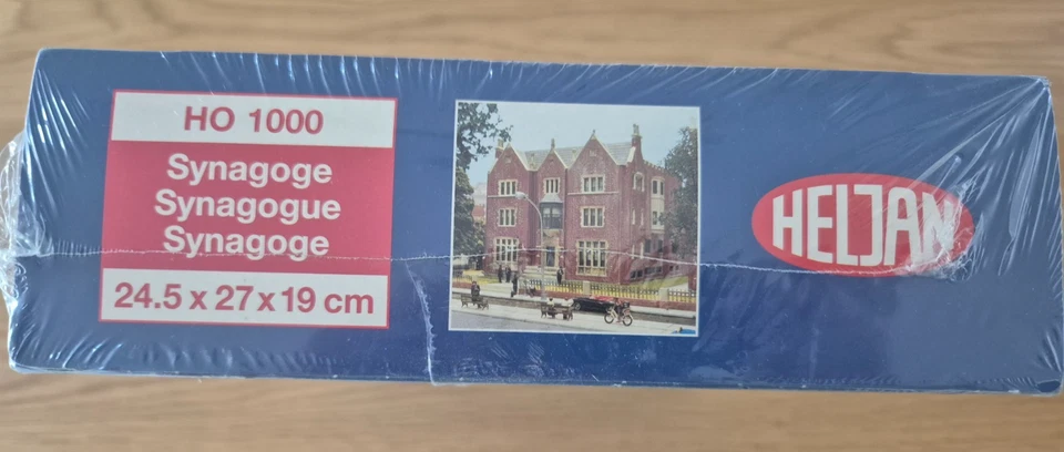 HELJAN HO GAUGE 1000 SYNAGOGUE BRONX NEW YORK BUILDING KIT BRAND NEW SEALED - Image 3 of 3