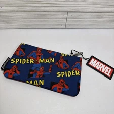 MARVEL  LOUNGEFLY POUCH ☆ SPIDER-MAN, Brand New w/Tags. Nylon Zipper Pouch