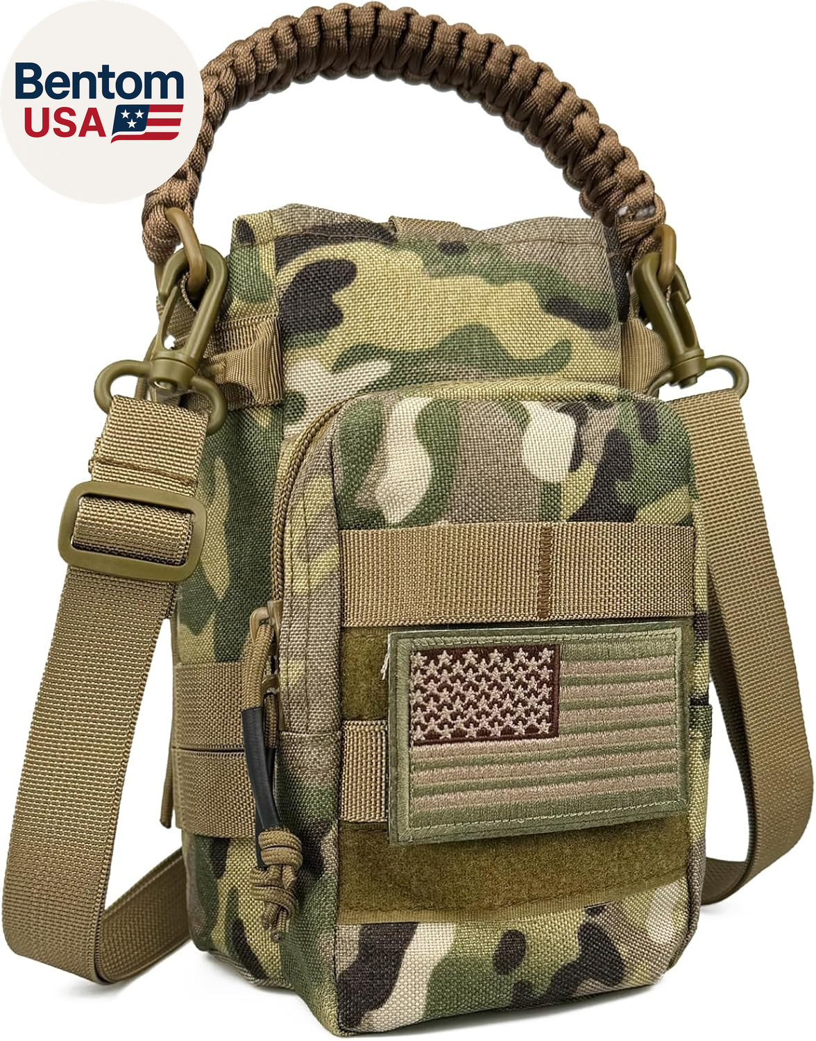 Sleeve - Water Jug Holder With Strap Cross-body Bottle Carri