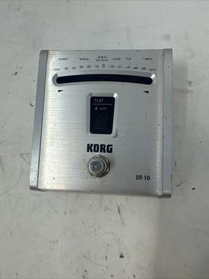 Korg DT-10 Digital Pedal Electric Acoustic Bass Tuner Free ship *FOR PARTS*