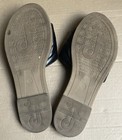 Women slide sandal with Double G in black leather EU 38. See Detailed Pictures. — photo 6
