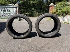 Pair of Michelin Pilot Alpine 5 275/35 R20 Winter Tyres