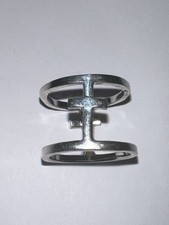 Sterling Silver Cross Ring Size 7.5