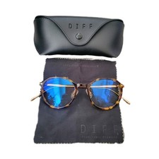 Diff Eyewear Bennett Blue Light Blocking Glasses / Tortoise Shell