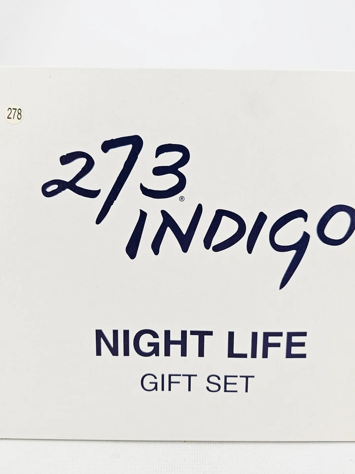 Fred Hayman 273 Indigo Vida Nocturna Colonia Spray After Shave Bálsamo Gel de Ducha 3 piezas Foto 2 de 4